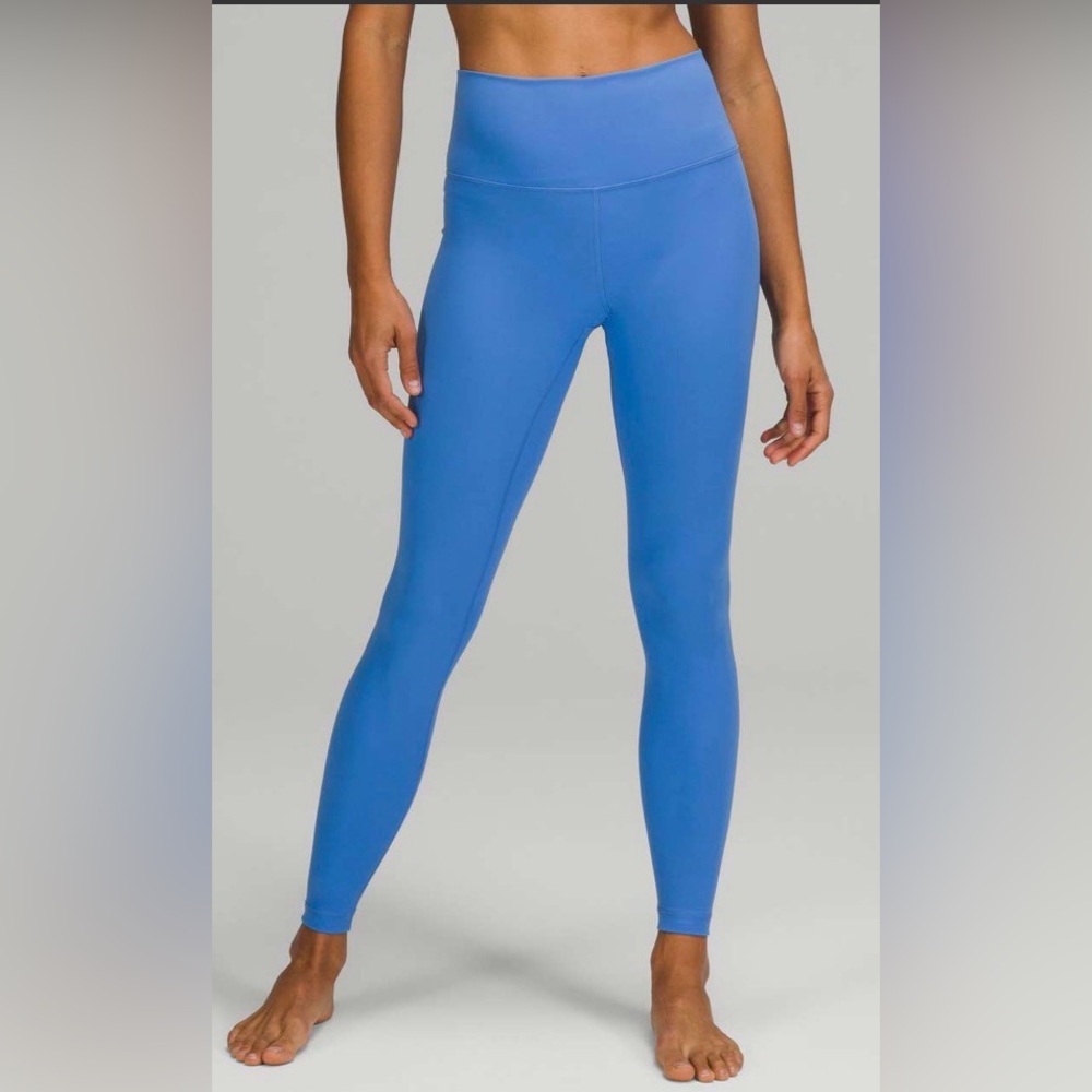 Lululemon Wunder Under High-Rise Tight 28" *Full-On Luxtreme in Blue Nile size 2